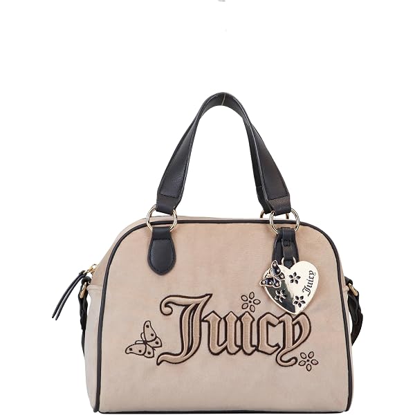 Amazon.com | Juicy Couture Mini Barrel Taupe Brown One Size